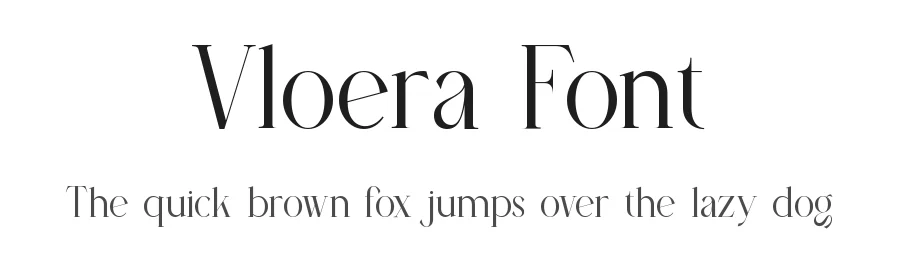 Vloera Font by SlideShoot — Decorative Font