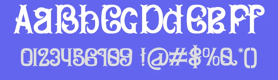 Vlories Heirs Display Font by Dhabee — Decorative Font — thumbnail 3
