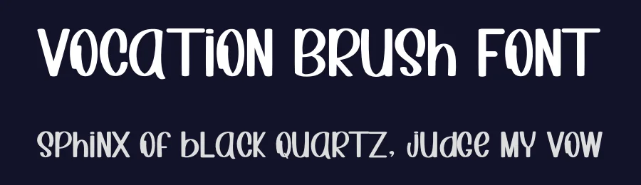 Vocation Brush Font by inermediaSTUDIO — Display Font — thumbnail 2