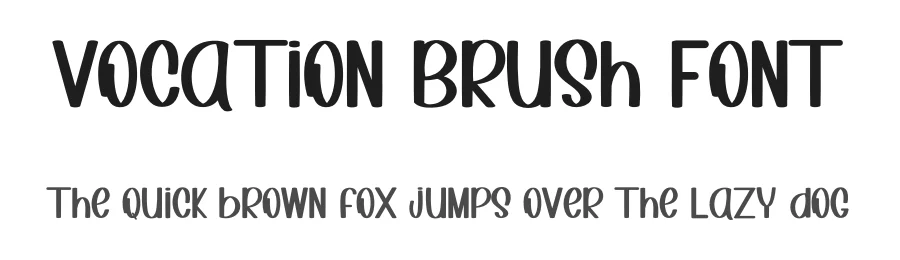 Vocation Brush Font by inermediaSTUDIO — Display Font