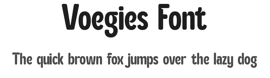 Voegies Font by glyphminds.studios — Sans Serif Font