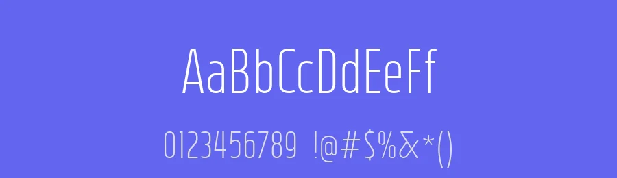 Vogie Sans Serif Font by 38.lineart — Sans Serif Font — thumbnail 3