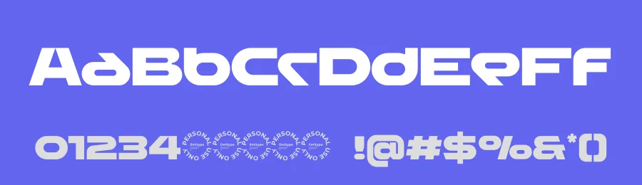 Vogjer Font by limitype — Display Font — thumbnail 3