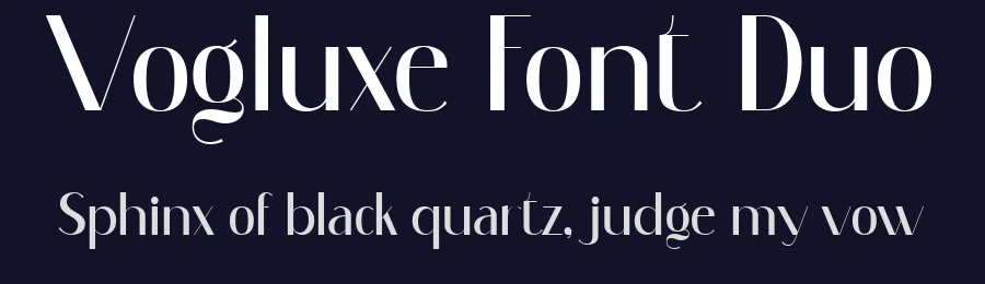 Vogluxe Font Duo by glyphminds.studios — Sans Serif Font — thumbnail 2