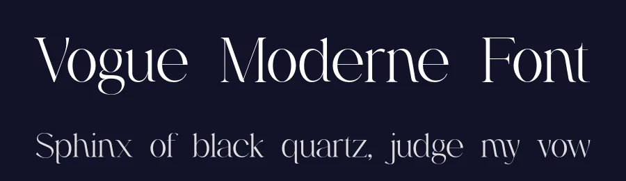 Vogue Moderne Font by UICreative — Serif Font — thumbnail 2