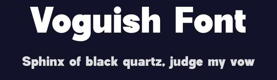 Voguish Font by Almeera Studio — Sans Serif Font — thumbnail 2