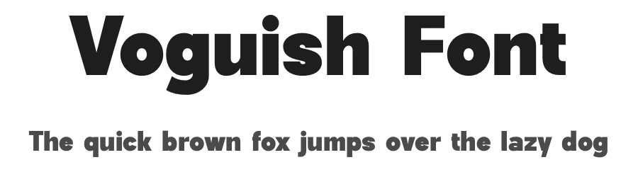 Voguish Font by Almeera Studio — Sans Serif Font