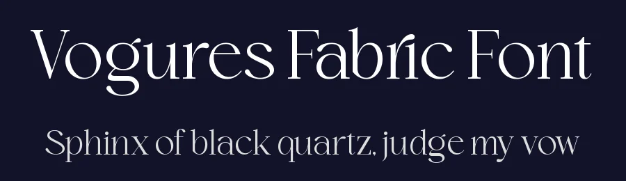 Vogures Fabric Font by timelesstype.co — Serif Font — thumbnail 2