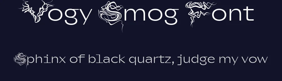 Vogy Smog Font by Swiss Typefaces — Sans Serif Font — thumbnail 2