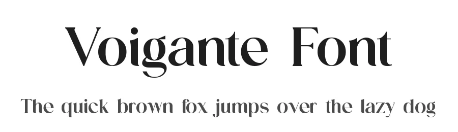 Voigante Font by UICreative — Serif Font