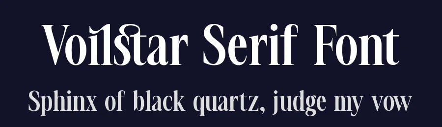 Voilstar Serif Font by timelesstype.co — Serif Font — thumbnail 2