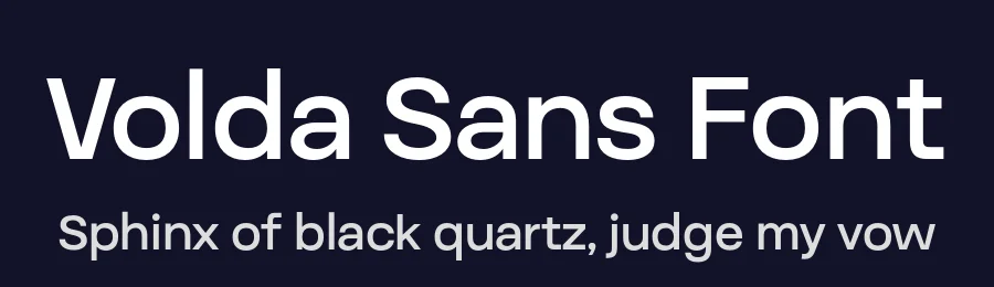 Volda Sans Font by YUKITA CREATIVE — Sans Serif Font — thumbnail 2