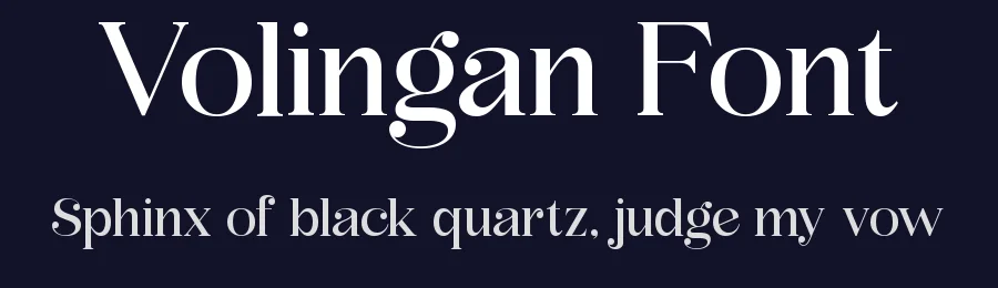 Volingan Font by AH Creative — Display Font — thumbnail 2