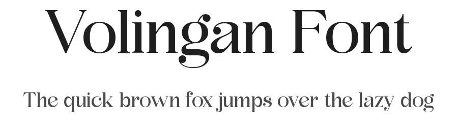 Volingan Font by AH Creative — Display Font