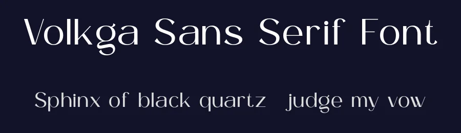 Volkga Sans Serif Font by pandekastudio — Serif Font — thumbnail 2