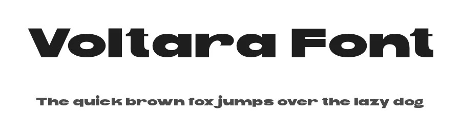Voltara Font by burntilldead — Display Font
