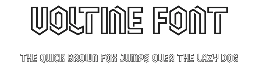 Voltine Font by Flawless And Co — Display Font