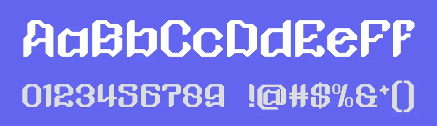 Voltrax Techno Font by MaikoHatta — Display Font — thumbnail 3