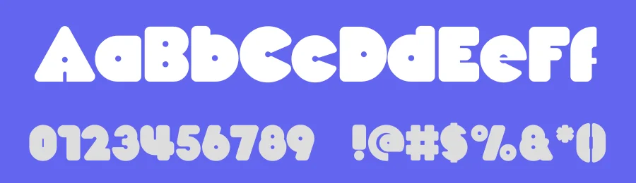 Volume Round Font by Rafael Nascimento — Display Font — thumbnail 3