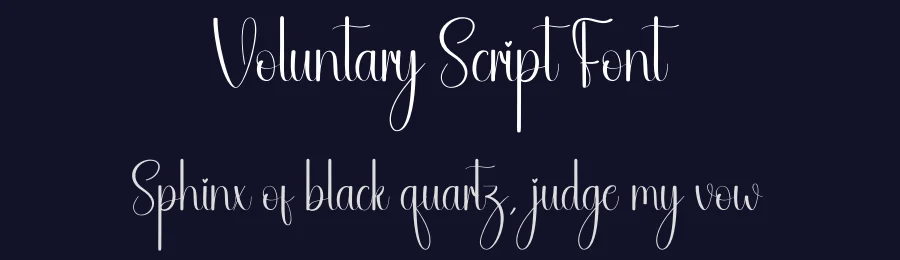 Voluntary Script Font by andikastudio — Script Handwritten Font — thumbnail 2