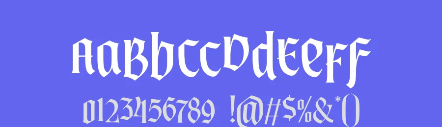 Vonire Bound Font by alit design — Blackletter Font — thumbnail 3