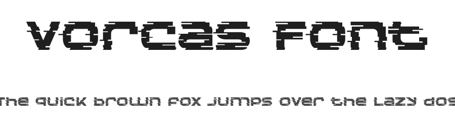 Vorcas Font by Rantautype — Display Font