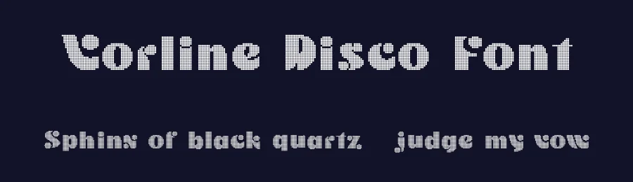 Vorline Disco Font by craftsupplyco — Display Font — thumbnail 2