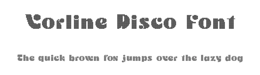 Vorline Disco Font by craftsupplyco — Display Font
