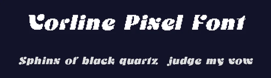 Vorline Pixel Font by craftsupplyco — Display Font — thumbnail 2