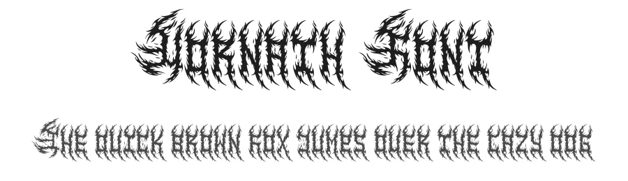 Vornath Font by Denustudios — Blackletter Font