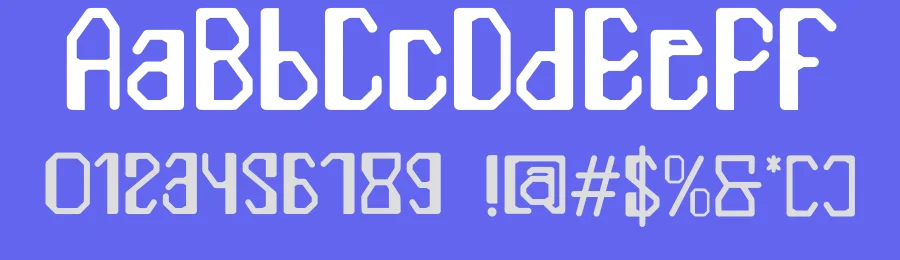 Vorpalus Display Font by Dhabee — Display Font — thumbnail 3