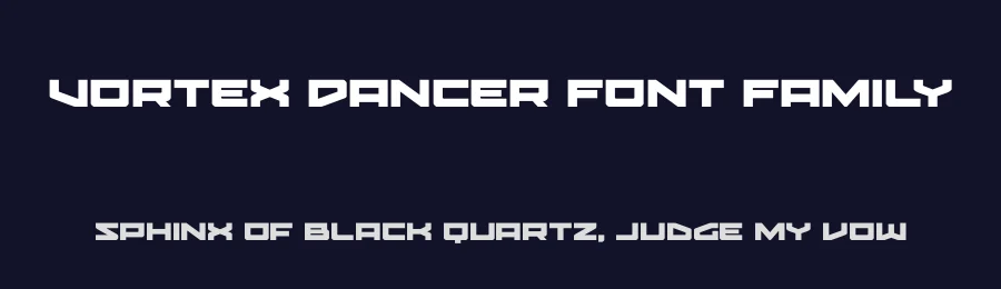 Vortex Dancer Font Family by Iconian Fonts — Display Font — thumbnail 2