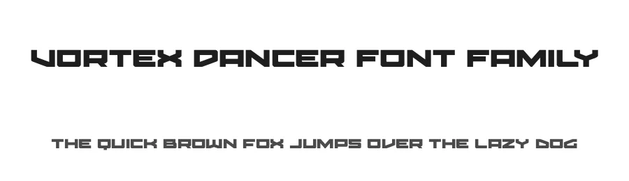 Vortex Dancer Font Family by Iconian Fonts — Display Font