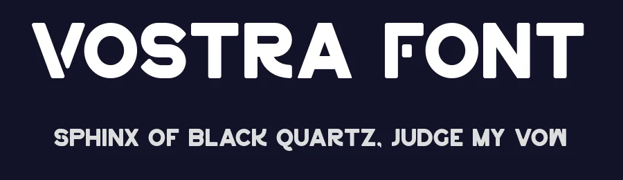 Vostra Font by ErmediaStudio — Sans Serif Font — thumbnail 2