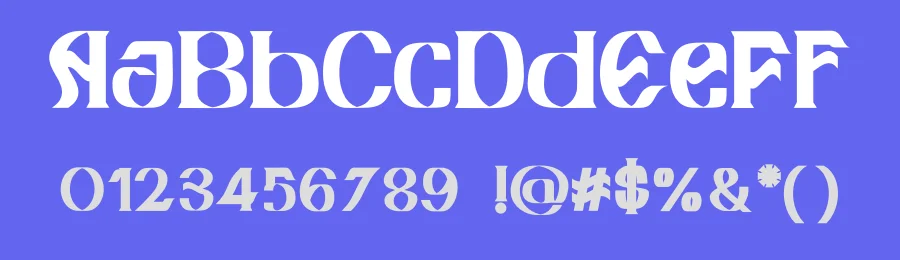 Voughie Display Font by Dhabee — Decorative Font — thumbnail 3