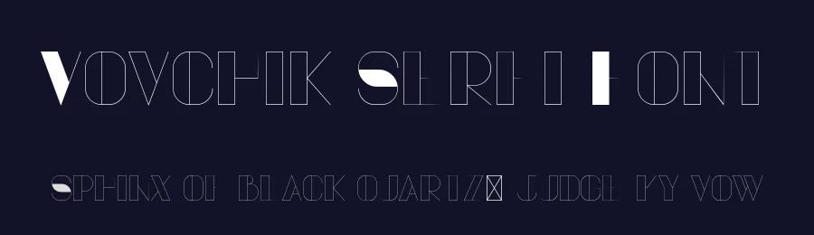 Vovchik Serfi Font by vp_creative_shop — Serif Font — thumbnail 2