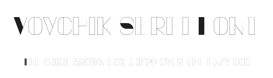 Vovchik Serfi Font by vp_creative_shop — Serif Font