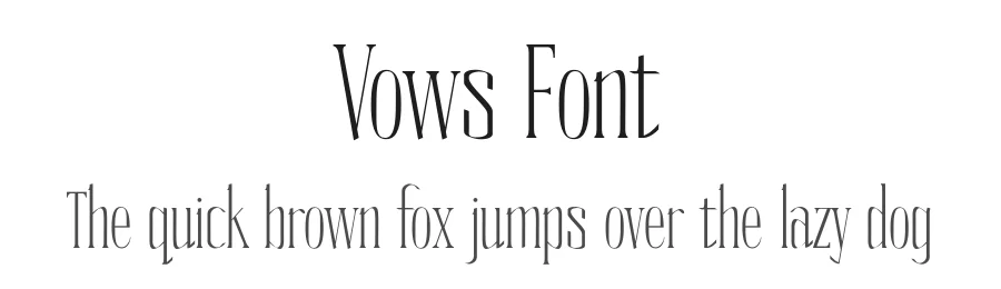 Vows Font by That That Creative — Serif Font