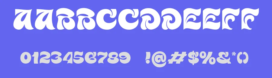 Voxs Psychedelic Display Font by Bellinghamtype Foundry — Decorative Font — thumbnail 3