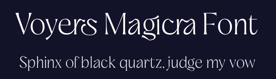 Voyers Magicra Font by timelesstype.co — Display Font — thumbnail 2