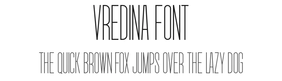Vredina Font by Dmitry Mashkin — Sans Serif Font