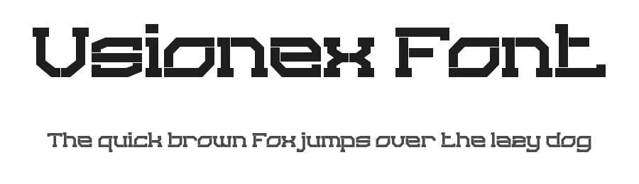 Vsionex Font by Aksapix_Type — Display Font