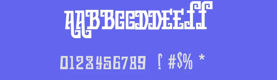 Vultures – Mystical Typeface by HydricDesign — Blackletter Font — thumbnail 3
