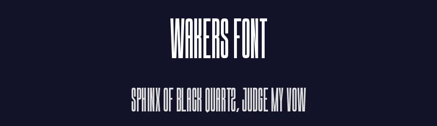 Wakers Font by Funtype — Decorative Font — thumbnail 2