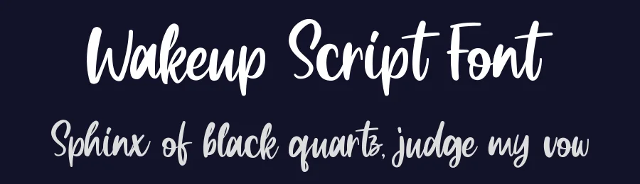 Wakeup Script Font by 24Design Studios — Script Handwritten Font — thumbnail 2