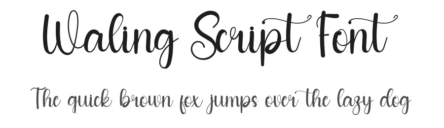 Waling Script Font by inermediaSTUDIO — Script Handwritten Font