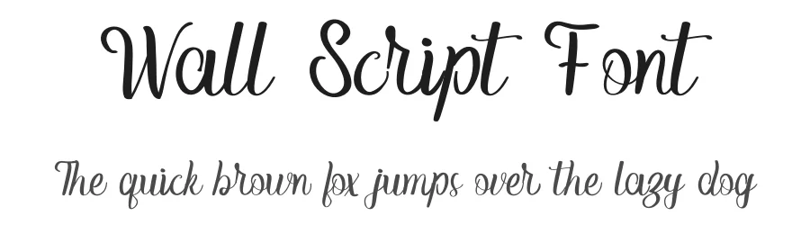 Wall Script Font by inermediaSTUDIO — Script Handwritten Font