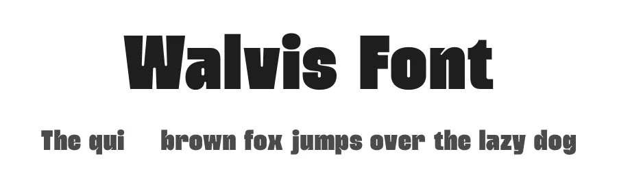 Walvis Font by Second Son Radiance — Sans Serif Font