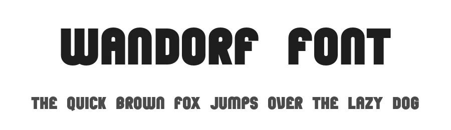 Wandorf Font by BrandSemut — Sans Serif Font