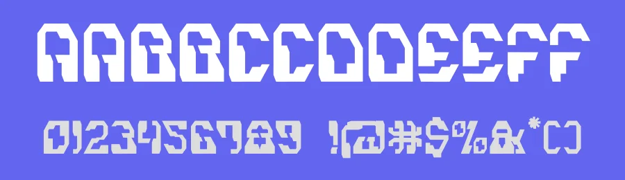 Wantech Display Font by Dhabee — Display Font — thumbnail 3